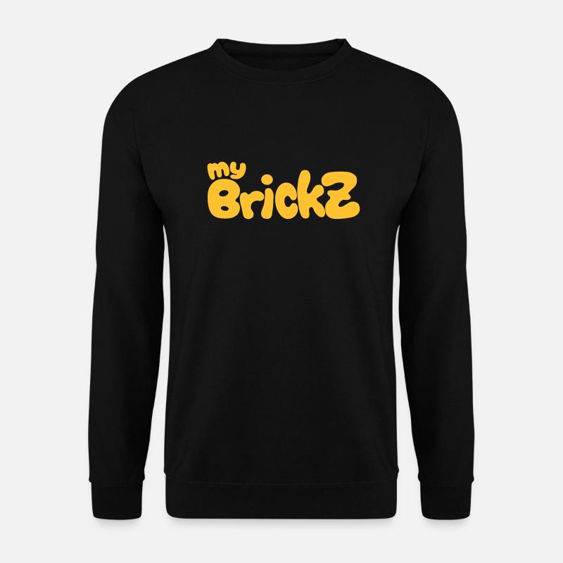 myBrickZ Schriftzug - Unisex Pullover - Schwarz