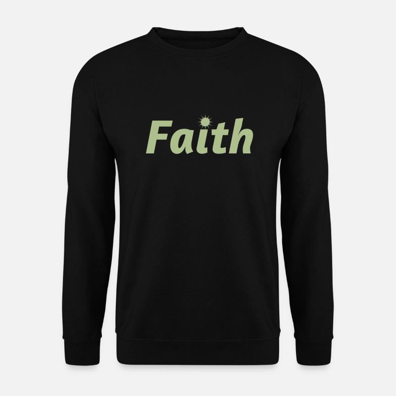 Faith - Unisex Pullover - Schwarz