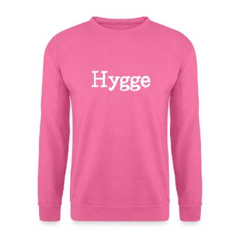 Hygge - Tradition danoise - Attitude à l’égard de la vie - Nice - Sweat-shirt Unisexe - rose - Devant