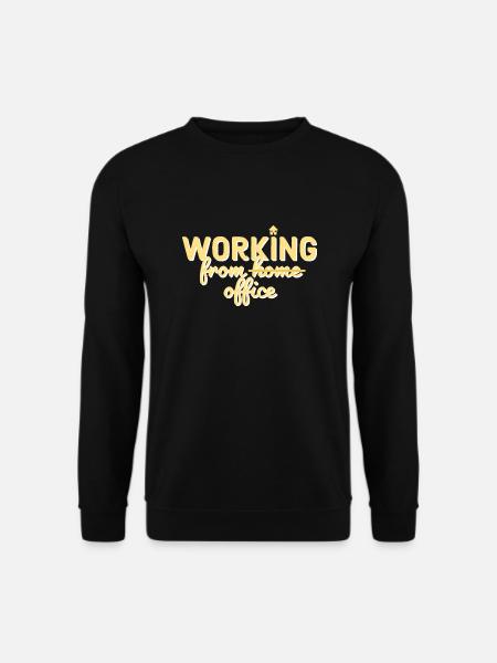 Back to the office - Unisex Sweatshirt - black