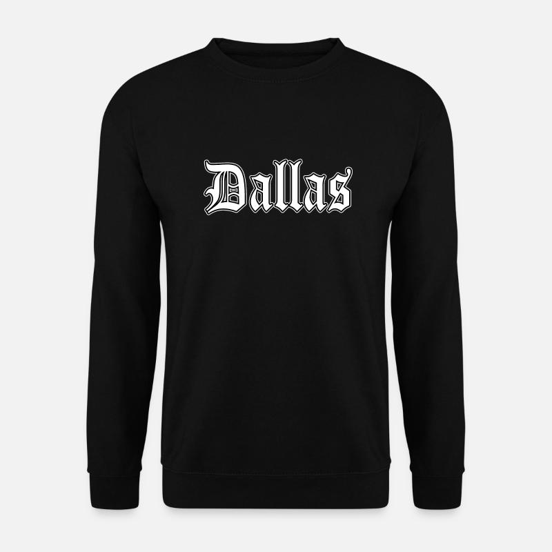 Dallas - Unisex Pullover - Schwarz