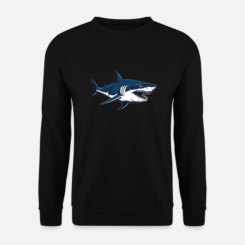 shark - Unisex Pullover - Schwarz