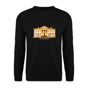 Wörlitz Castle Park Garden Dessau Saxony-Anhalt - Unisex Sweatshirt - black - Front - Alina (178cm) & Michal (187cm)