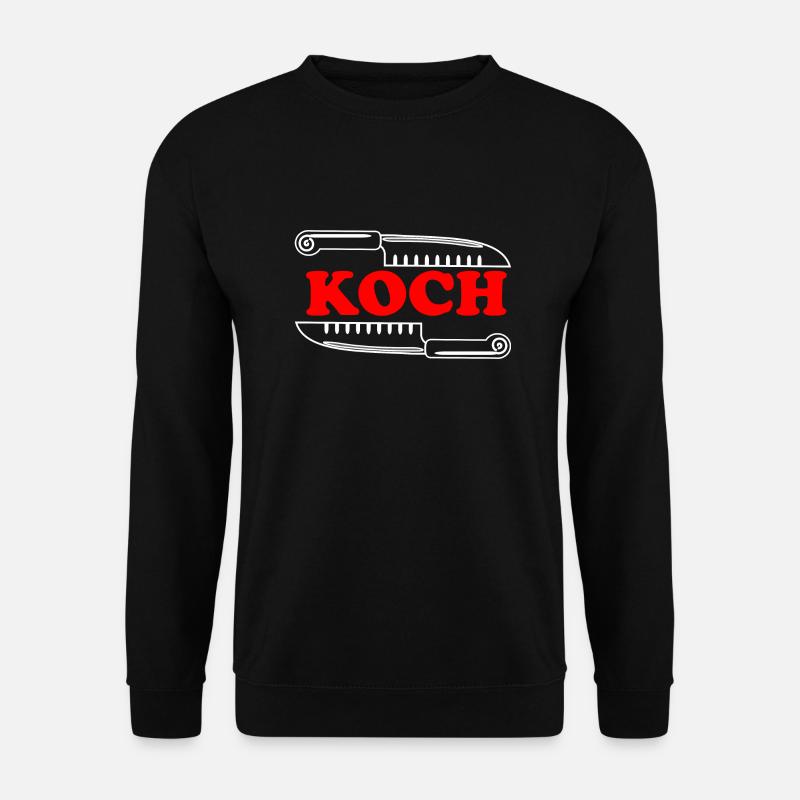 Koch - Unisex Pullover - Schwarz