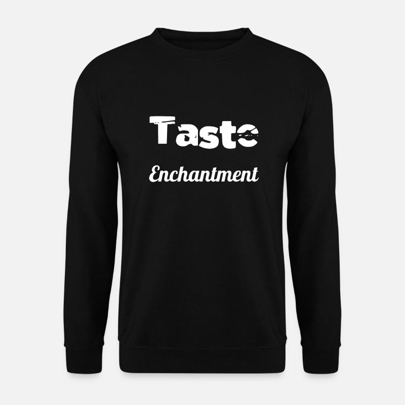 happy culinary adventure quotes - Unisex Pullover - Schwarz