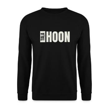 Talahoon Sign bright - Unisex Pullover - Schwarz - Vorne - Alina (178cm) & Michal (187cm)