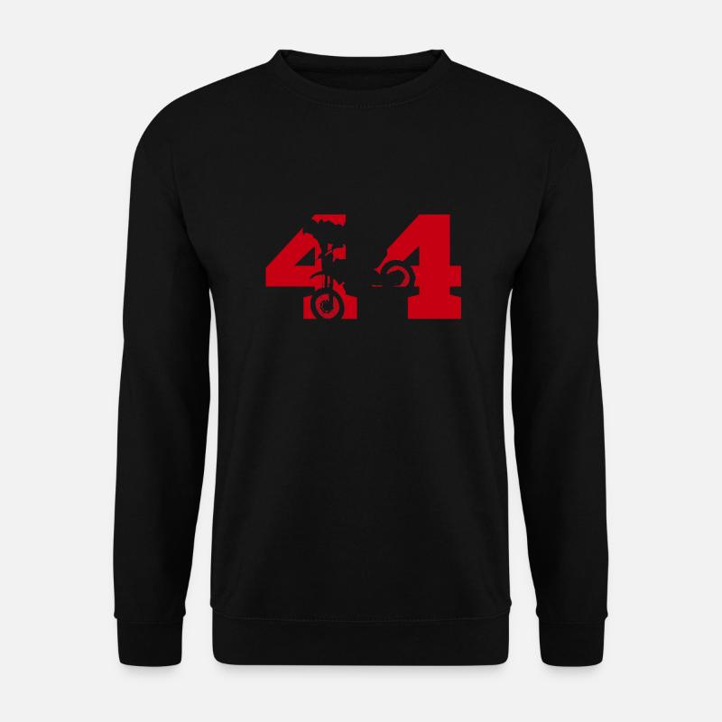Moto 44 biker - Unisex Sweatshirt - black