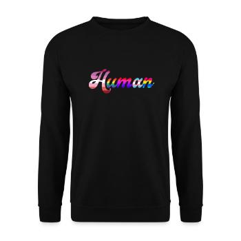 Human rights lgbtq equality gender - Unisex Sweatshirt - black - Front - Alina (178cm) & Michal (187cm)