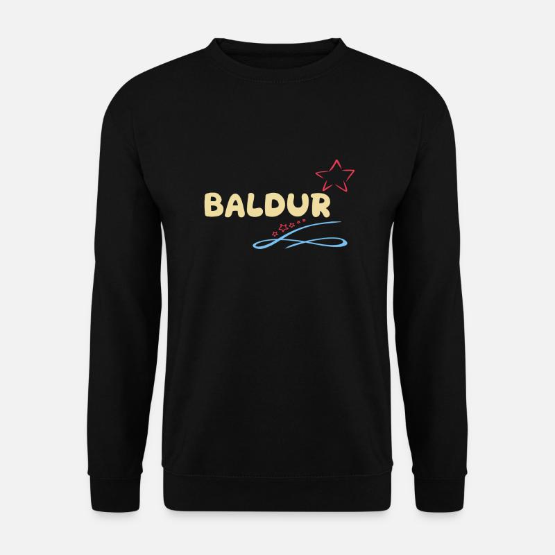 Baldur als Geschenk - Unisex Pullover - Schwarz