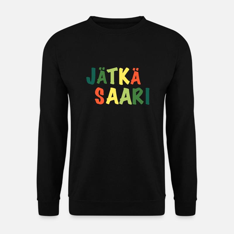 Jätkäsaari - Unisex Pullover - Schwarz