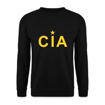 CIA Russe - Sweat-shirt Unisexe - noir - Devant - Alina (178cm) & Michal (187cm)