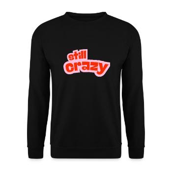 still crazy - Unisex Pullover - Schwarz - Vorne - Alina (178cm) & Michal (187cm)