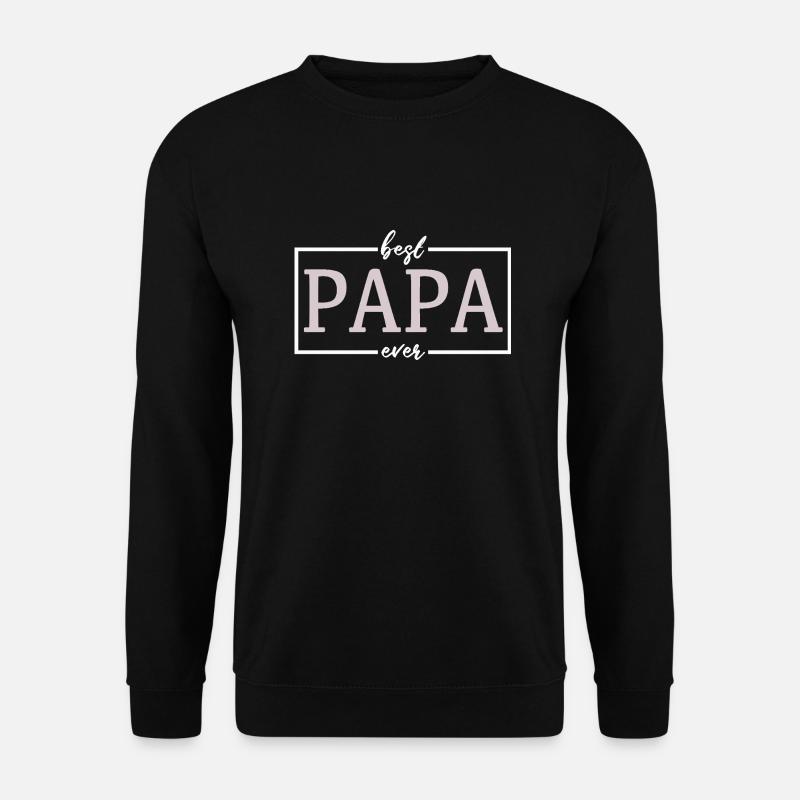 The best dad - Unisex Sweatshirt - black