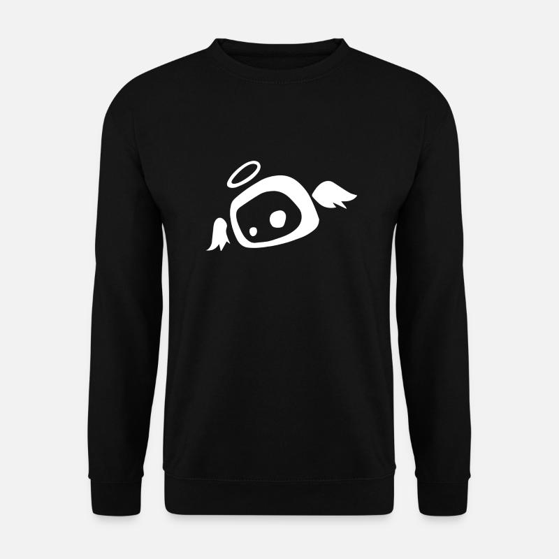 Angel SweetSow White - Unisex Sweatshirt - black