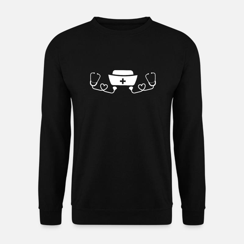 Enfermera - Sudadera unisex - negro