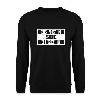 Side Coordinates Turkey Holiday Idea - Unisex Sweatshirt - black - Front - Alina (178cm) & Michal (187cm)