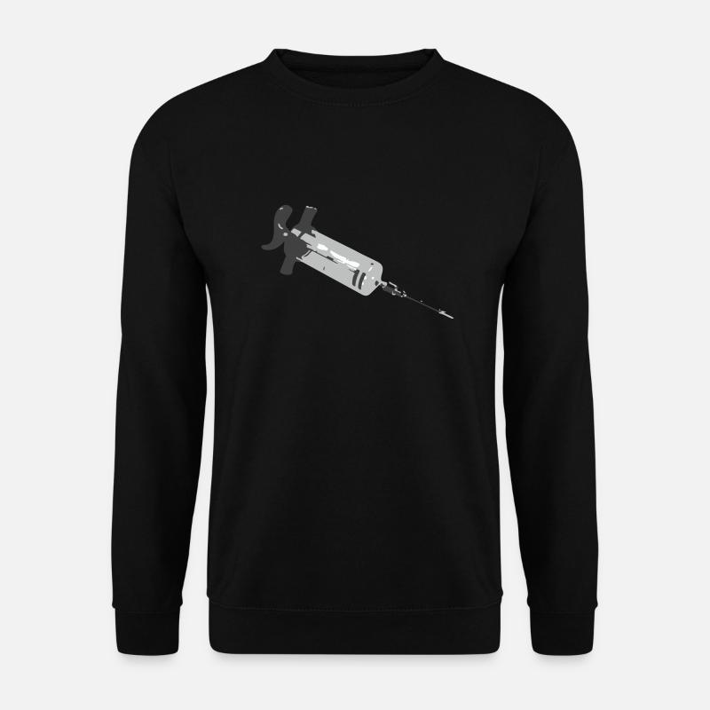syringe - Unisex Sweatshirt - black