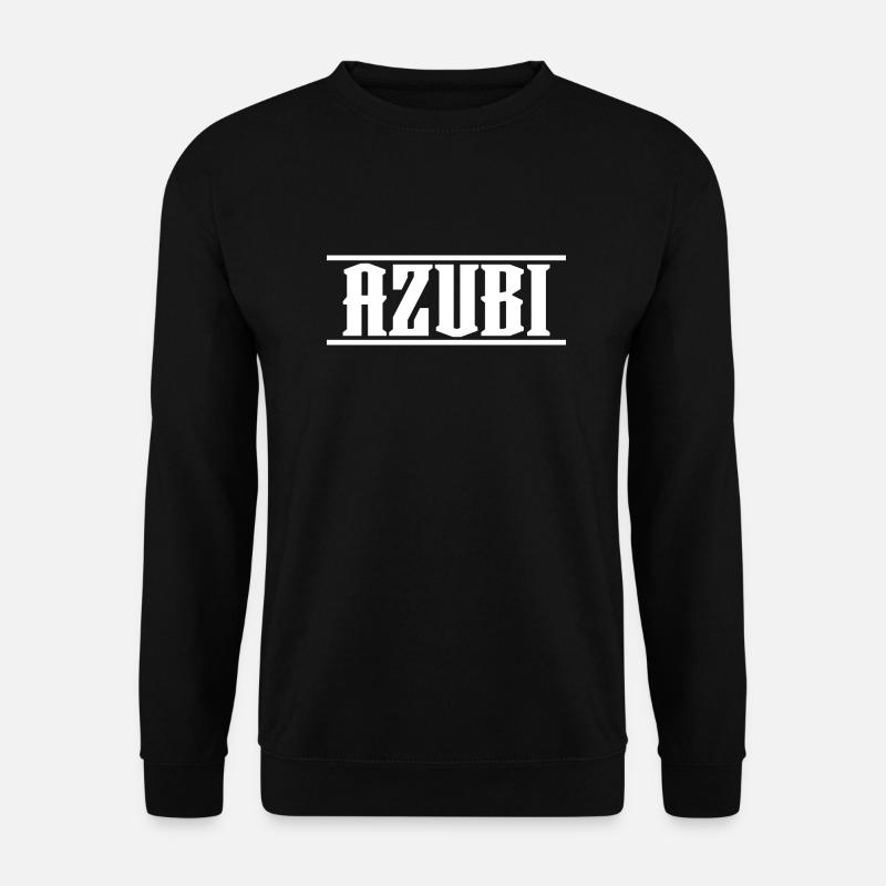 AZUBI Black Tshirt - Unisex Pullover - Schwarz
