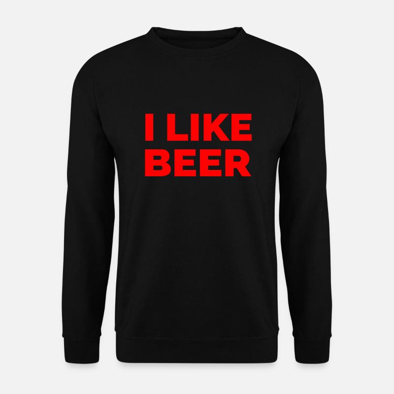 Bier - Unisex Pullover - Schwarz