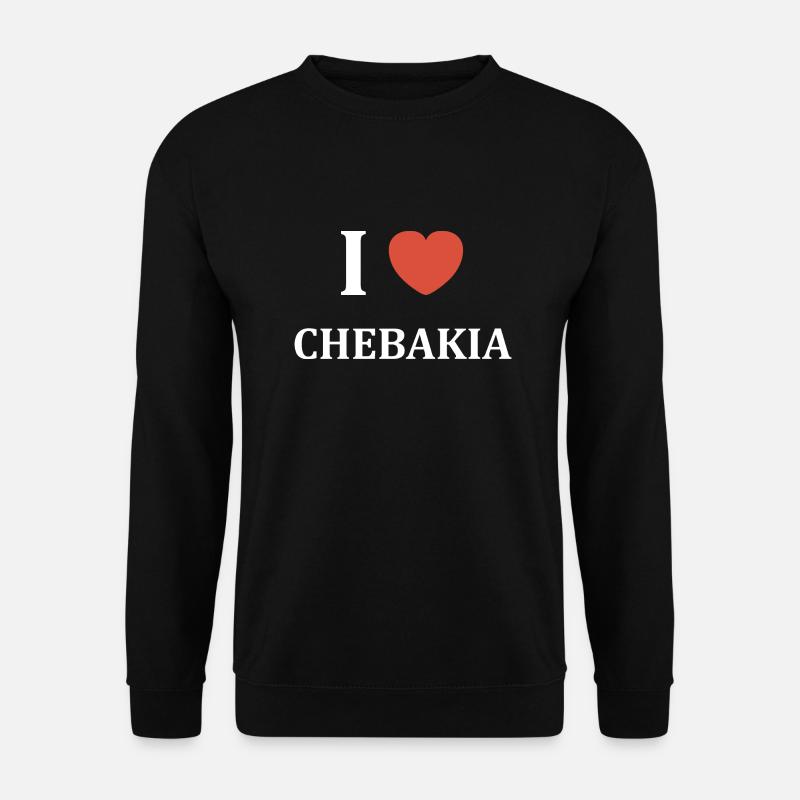 i love Chebakia - Unisex Sweatshirt - black