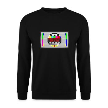 BOYKOTT QATAR KATAR - Unisex Pullover - Schwarz - Vorne - Alina (178cm) & Michal (187cm)