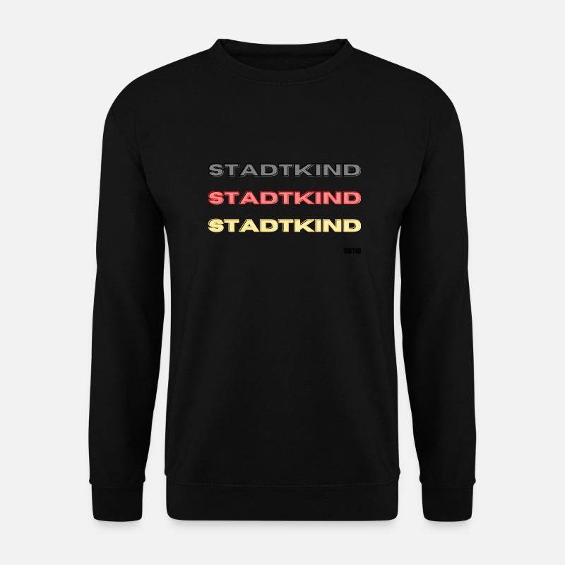 Stadtkind Ostw 2 - Unisex Pullover - Schwarz