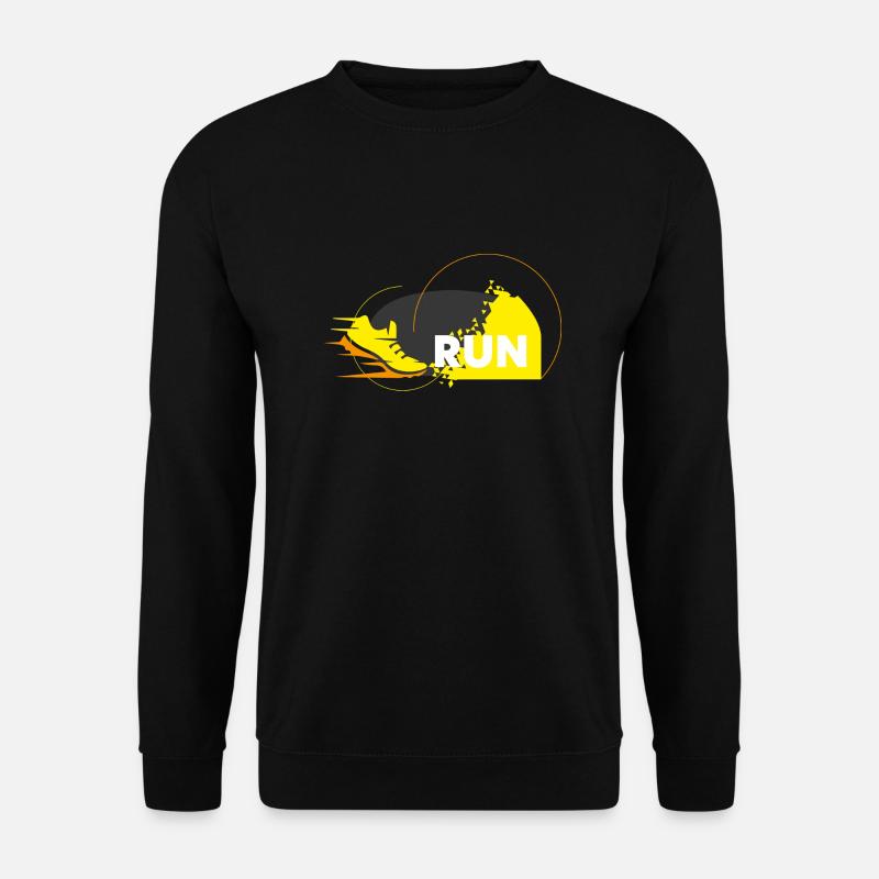 Triathlon run - Unisex Pullover - Schwarz