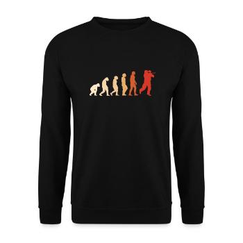 Sport Evolution Paintball - Sweat-shirt Unisexe - noir - Devant - Alina (178cm) & Michal (187cm)