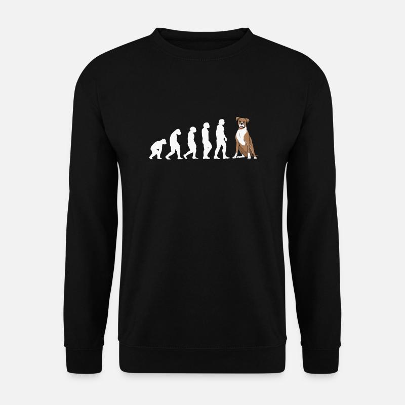 Evolution Boxer - Unisex Sweatshirt - black