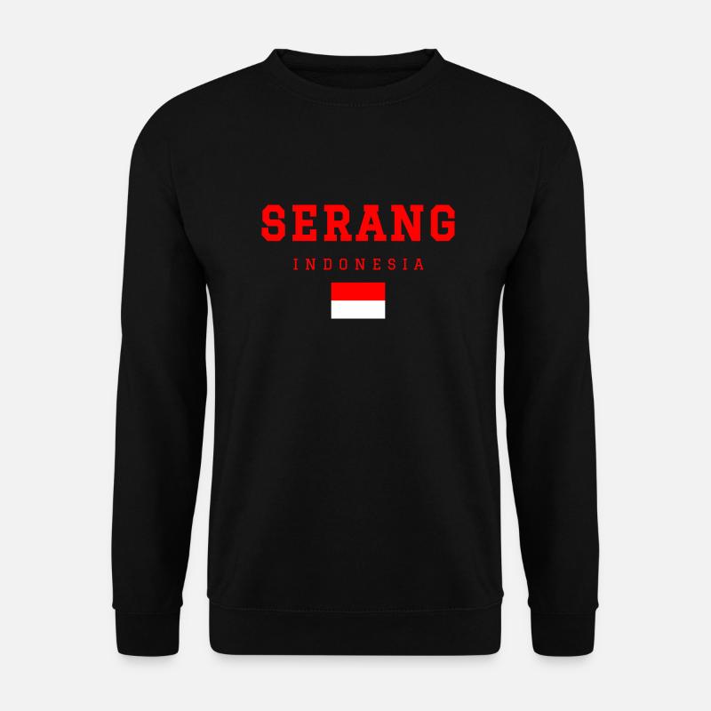Serang Indonesien - Unisex Pullover - Schwarz