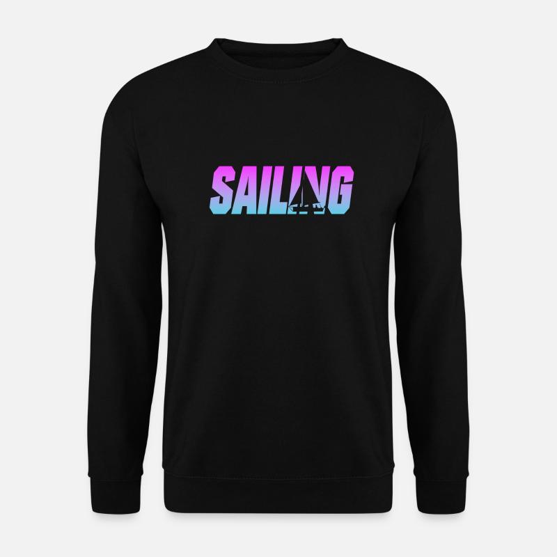 sailing - Unisex Pullover - Schwarz