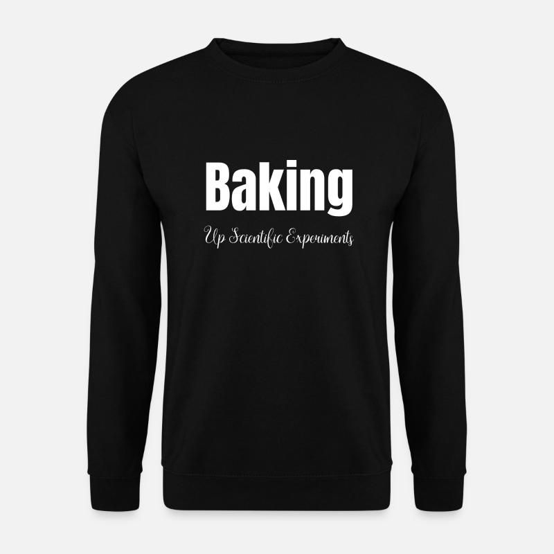 astronomy science baking techniques - Unisex Pullover - Schwarz