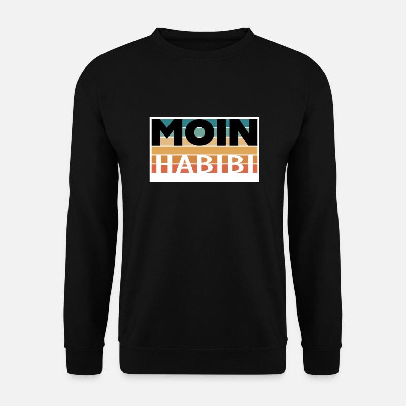 Moin Habibi - Unisex Pullover - Schwarz