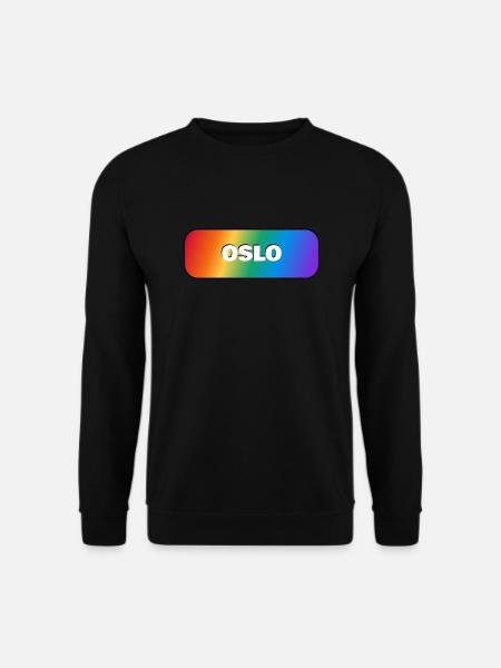 OSLO GAY PRIDE - Unisex Pullover - Schwarz