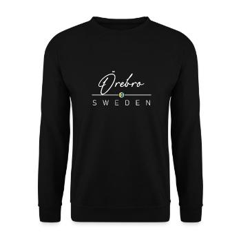 Schweden - Örebro - Suède - Sverige - Sweat-shirt Unisexe - noir - Devant - Alina (178cm) & Michal (187cm)