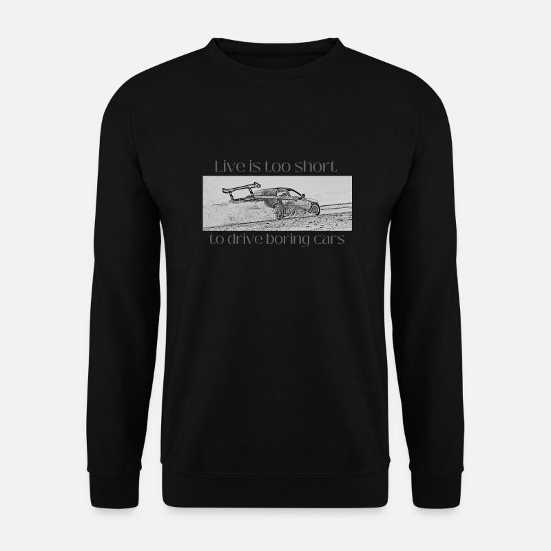 Boring Cars - Unisex Pullover - Schwarz