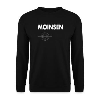 Tatort Münster lustiger Spruch - Unisex Pullover - Schwarz - Vorne - Alina (178cm) & Michal (187cm)