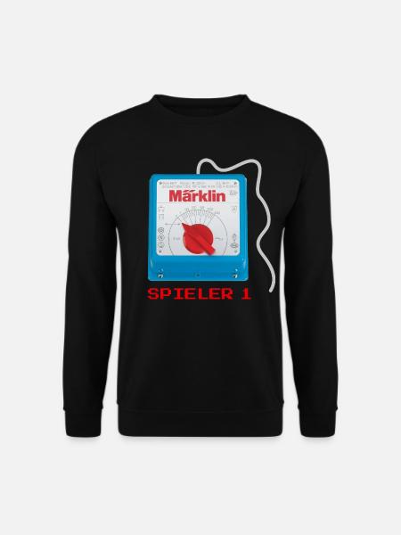 Märklin Transformator Spieler 1 - Unisex Pullover - Schwarz