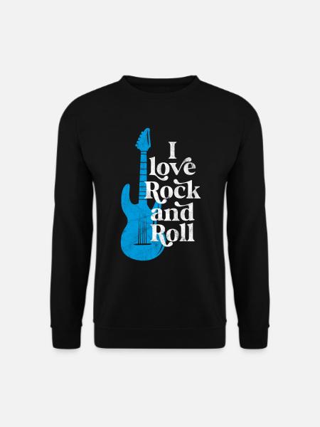 Ich liebe Rock'n'Roll - Unisex Pullover - Schwarz
