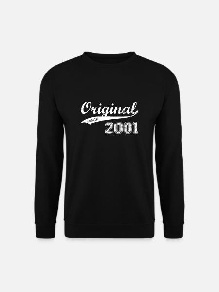 2001 - Unisex Pullover - Schwarz