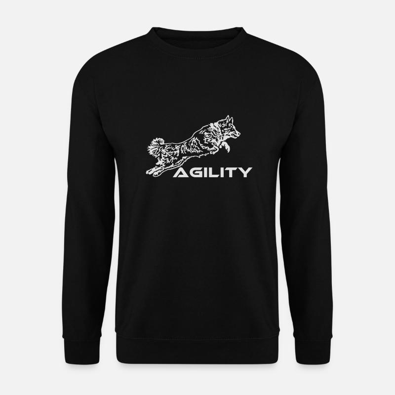 427 Australian Shepherd Agility - Unisex Pullover - Schwarz