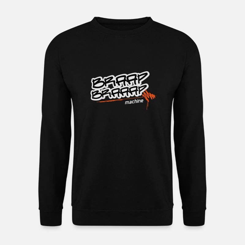 Braap braaap machine - Unisex Pullover - Schwarz
