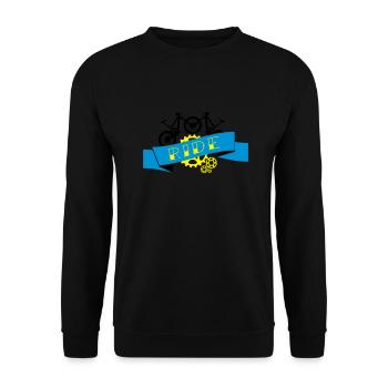 Mountain Biking - Downhill Ride Compilation - Unisex Sweatshirt - black - Front - Alina (178cm) & Michal (187cm)