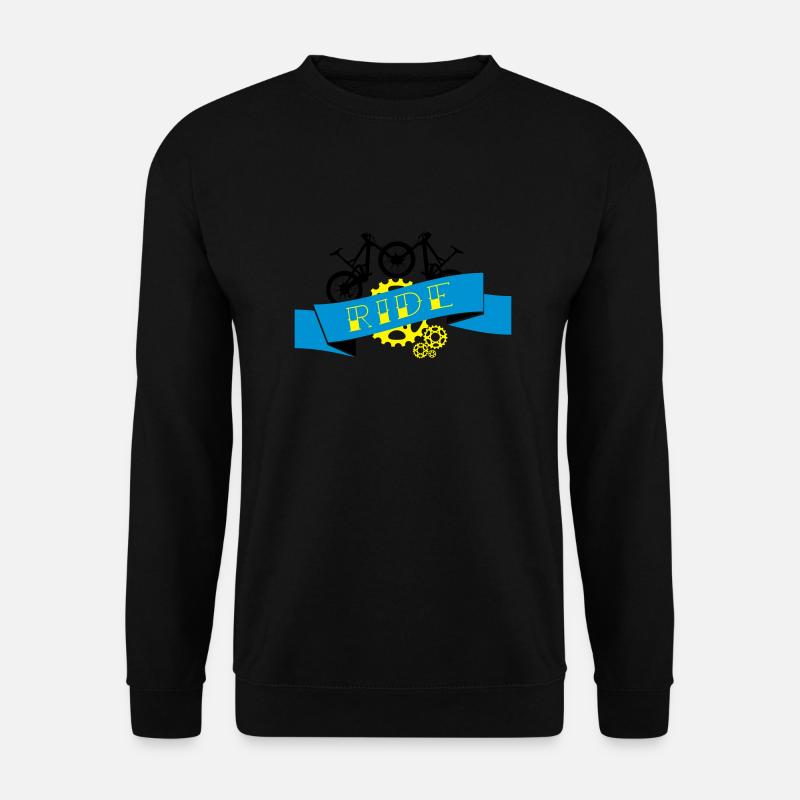 Mountain Biking - Downhill Ride Compilation - Unisex Sweatshirt - black
