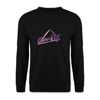 Kaleo Riot merchandise (No Background) - Unisex Sweatshirt - black - Front - Alina (178cm) & Michal (187cm)