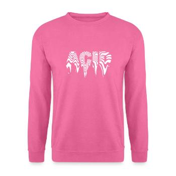 acid melted - Unisex Sweatshirt - pink - Front