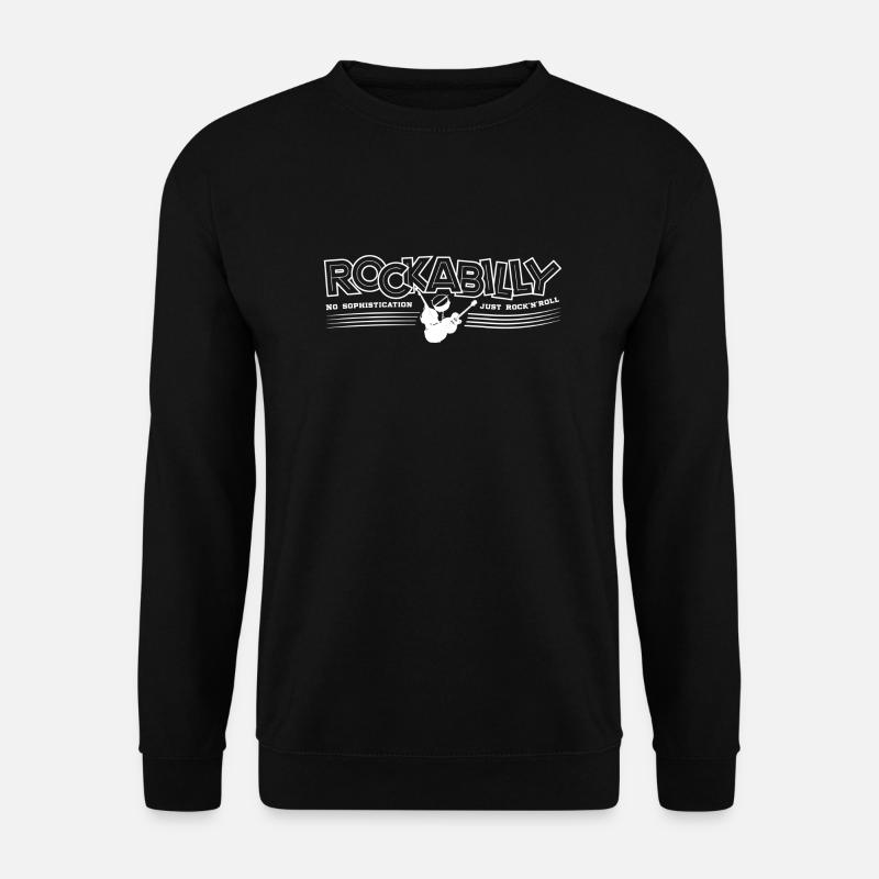 Rockabilly - Unisex Pullover - Schwarz