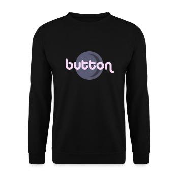 Button - Unisex Pullover - Schwarz - Vorne - Alina (178cm) & Michal (187cm)