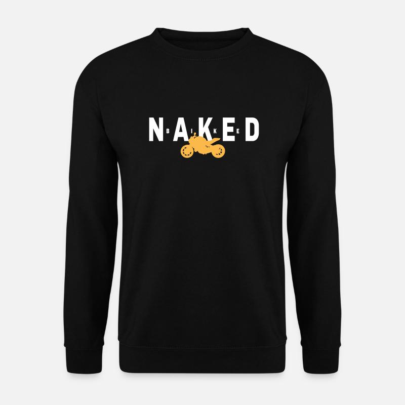 Naked Bike Statement - Unisex Pullover - Schwarz