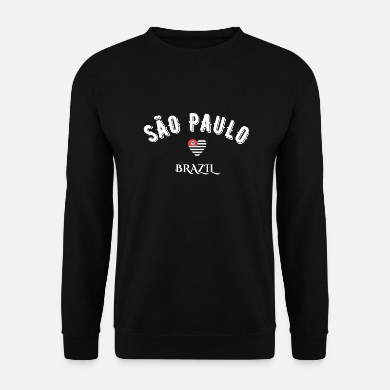 São Paulo Brasilien - Unisex Pullover - Schwarz